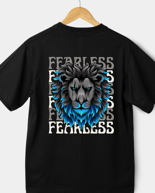 FEARLESS BLACK - COTTON T-SHIRTS - FEARLESS