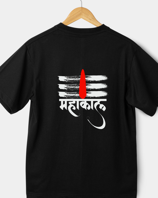 MAHAKAAL BLACK - COTTON T-SHIRTS - FEARLESS