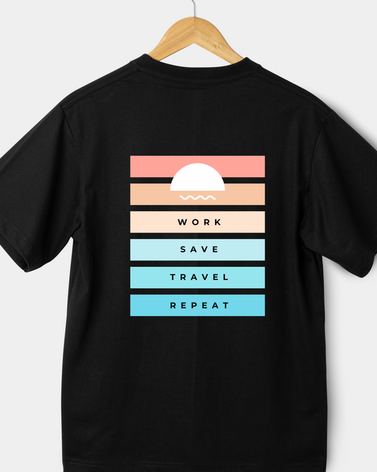 TRAVEL THE WORLD - COTTON T-SHIRTS - FEARLESS