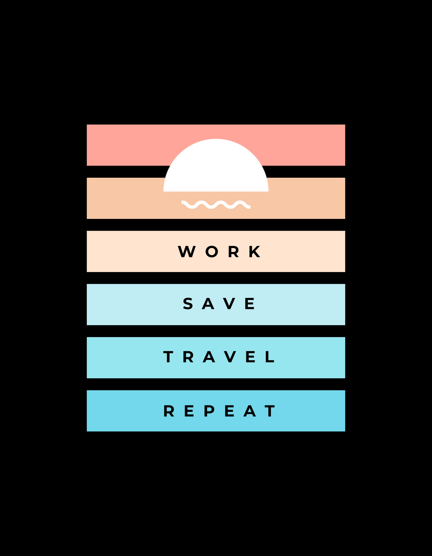 TRAVEL THE WORLD - COTTON T-SHIRTS - FEARLESS